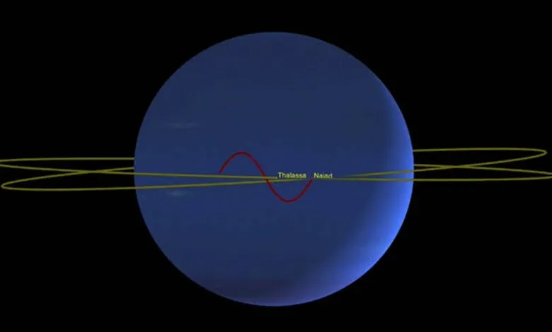 Celestial dance of two Neptune moons 780x470 1